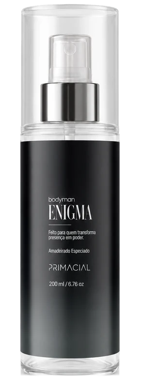 Frasco do Body Splash Bodyman Enigma, 200 ml